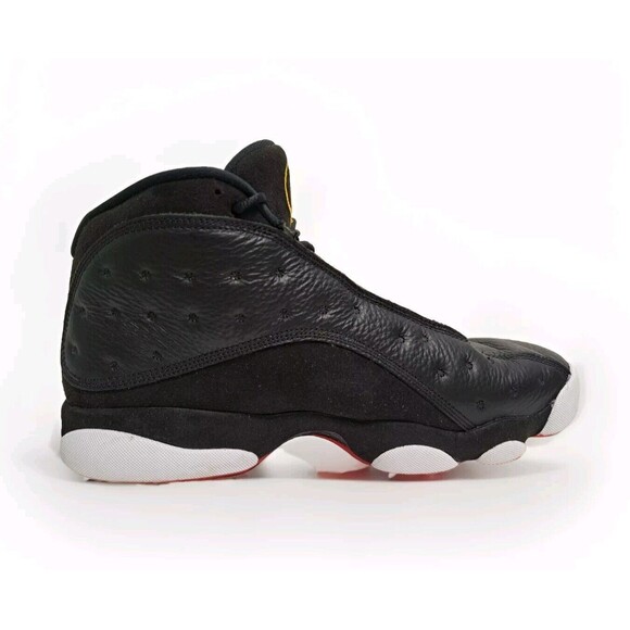 Nike Men's 12.5 Air Jordan 13 Retro Mid Playoff 414571-062 OG XIII Black Red - Picture 5 of 13